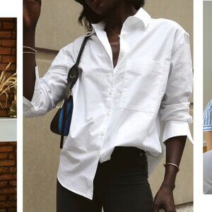 AYR The Deep End Button Down - White - Size S